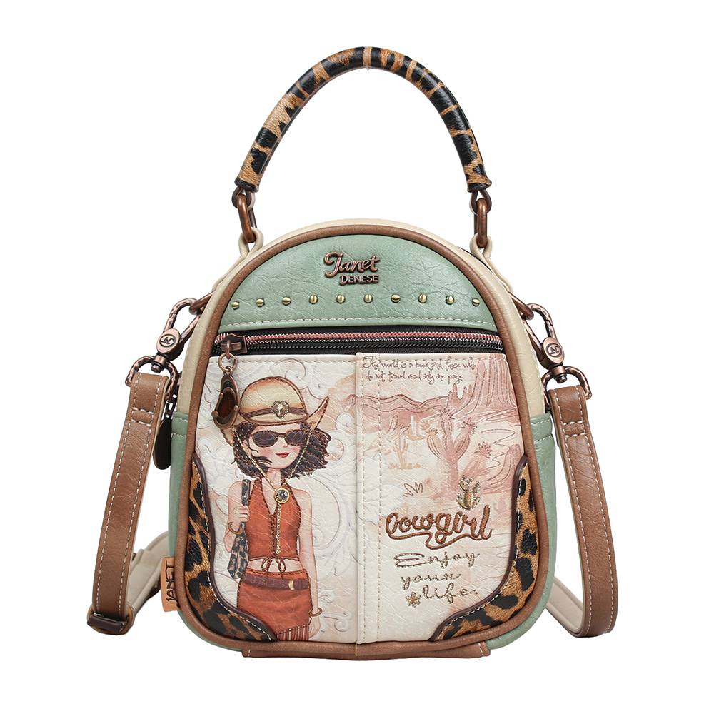 248324-EC Torba fashion Janet SS26 Western Odyssey 17x11x19cm J-170
