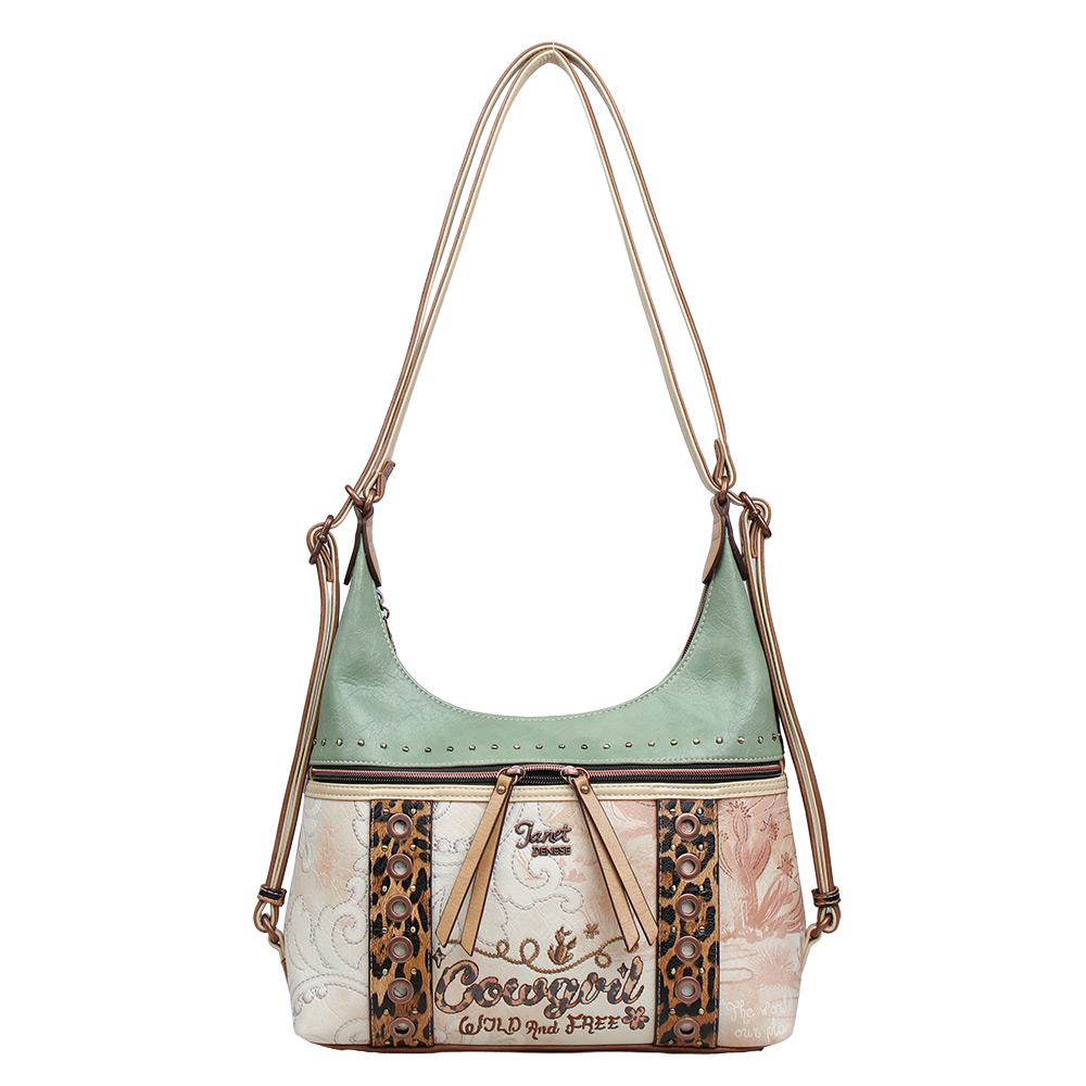 248330-EC Torba/ruksak fashion Janet SS26 Western Odyssey 31x13x33cm J-167