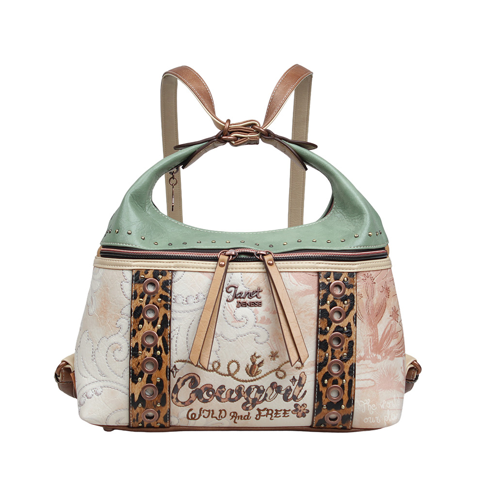248330-EC Torba/ruksak fashion Janet SS26 Western Odyssey 31x13x33cm J-167