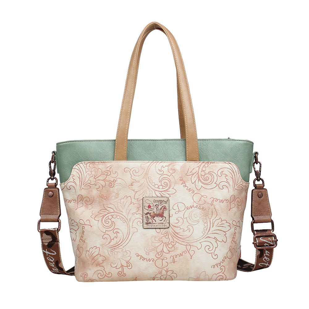 248331-EC Torba fashion Janet SS26 Western Odyssey 40x14x27.5cm J-171