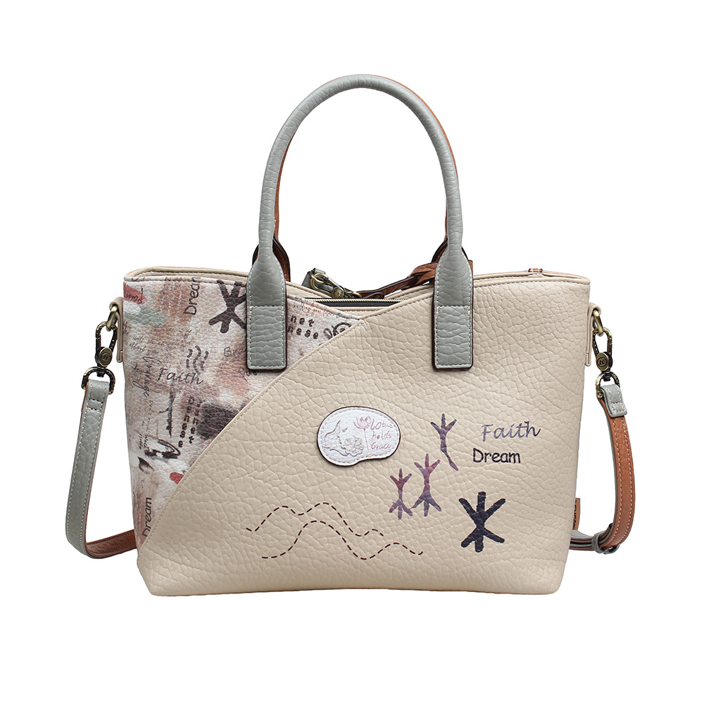 248332-EC Torba fashion Janet SS26 Lotus Lover 33X14X42cm J-181