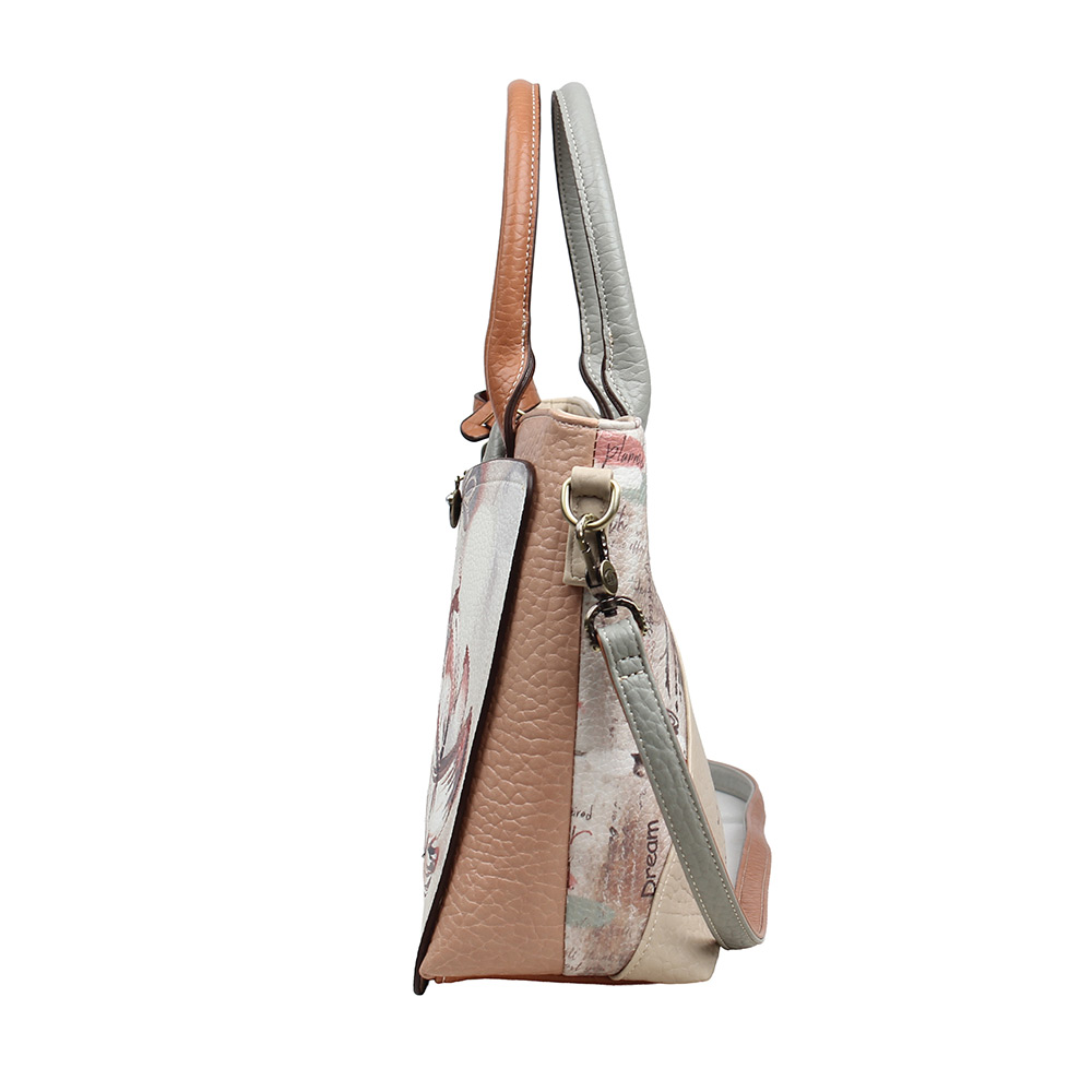 248332-EC Torba fashion Janet SS26 Lotus Lover 33X14X42cm J-181