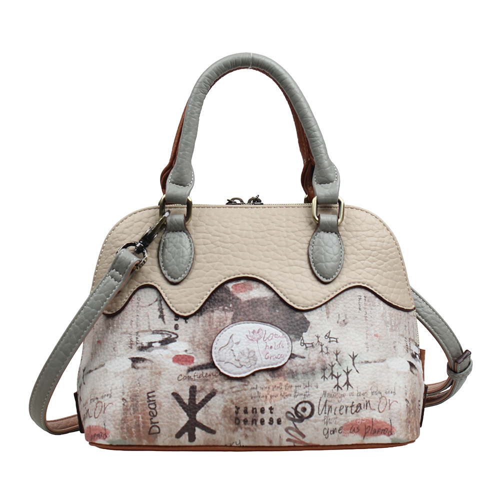 248336-EC Torba fashion Janet SS26 Lotus Lover 30X14X20cm J-193