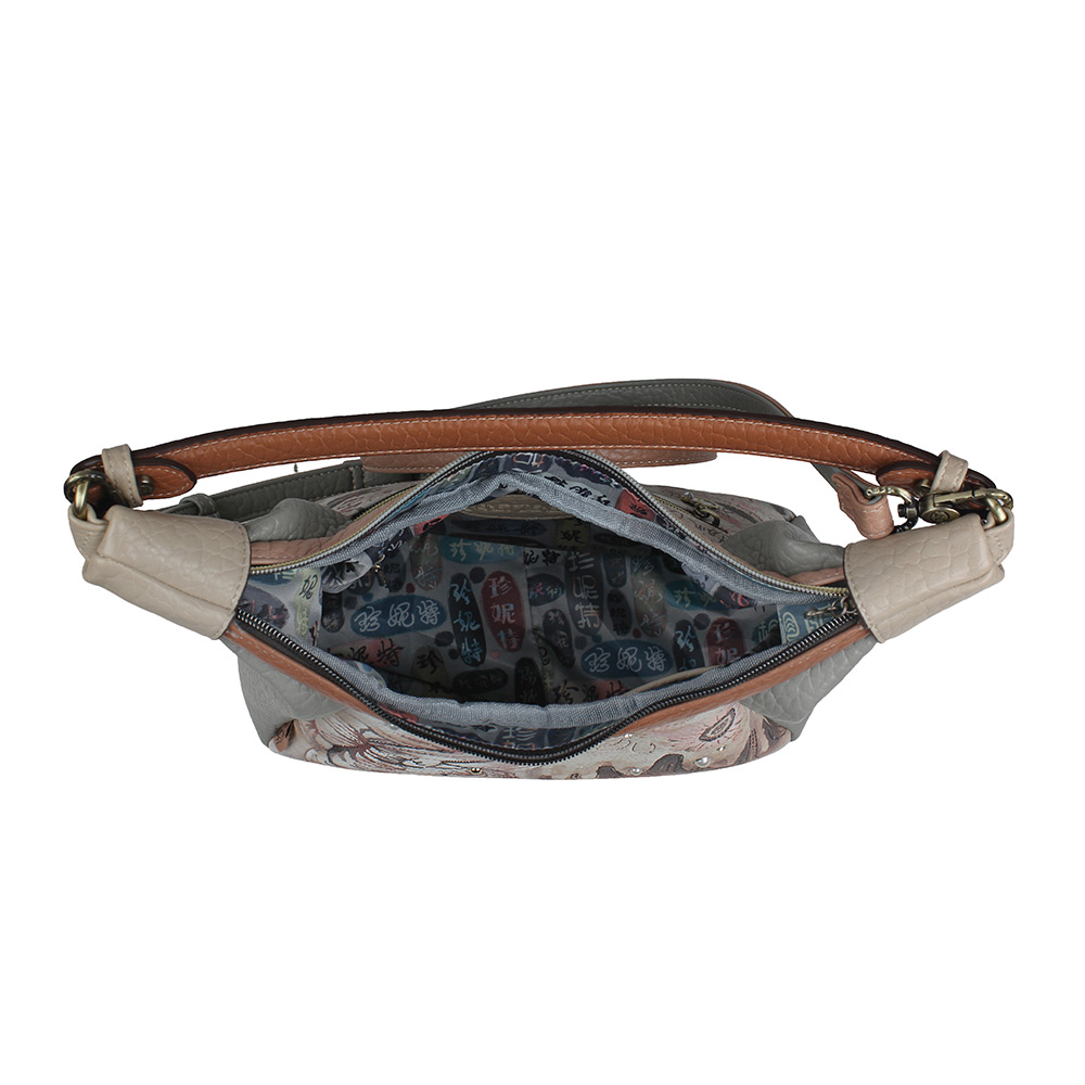 248337-EC Torba fashion Janet SS26 Lotus Lover 22X8X16.5cm J-194