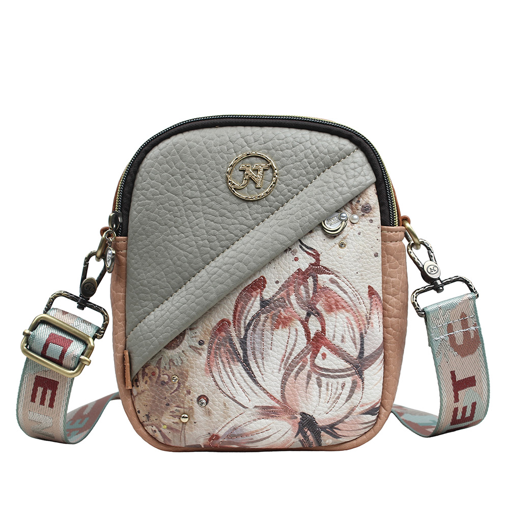 248338-EC Torba fashion Janet SS26 Lotus Lover 14X6X19cm J-195