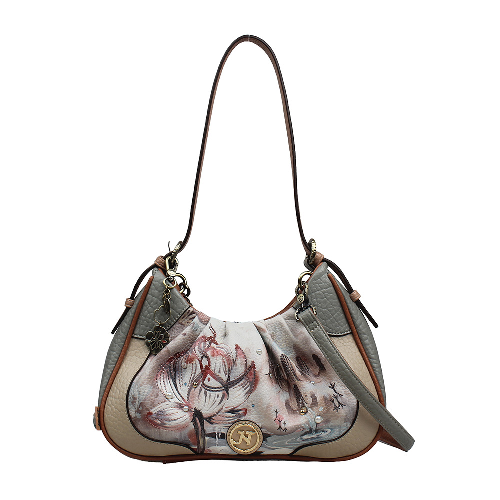 248339-EC Torba fashion Janet SS26 Lotus Lover 26X8X21cm J-196
