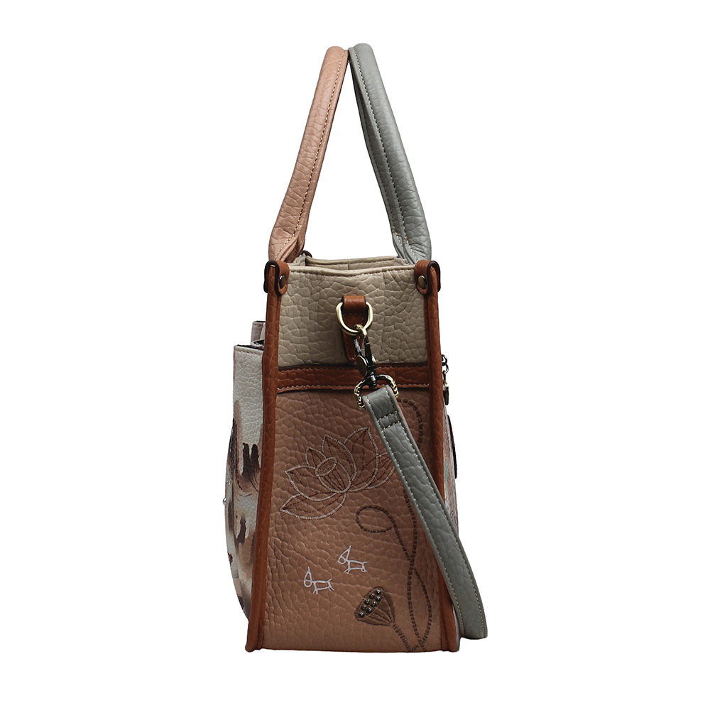 248340-EC Torba fashion Janet SS26 Lotus Lover 30X12X25cm J-197