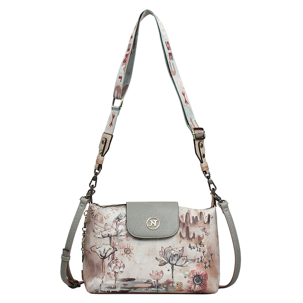 248341-EC Torba fashion Janet SS26 Lotus Lover 28X12X25cm J-198