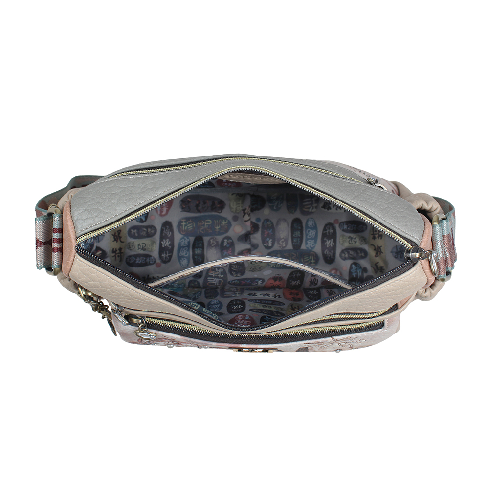 248342-EC Torba fashion Janet SS26 Lotus Lover 27X11X20cm J-200