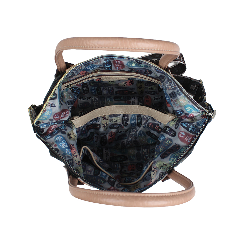 248345-EC Torba fashion Janet SS26 Lotus Lover 40X10X32cm J-204