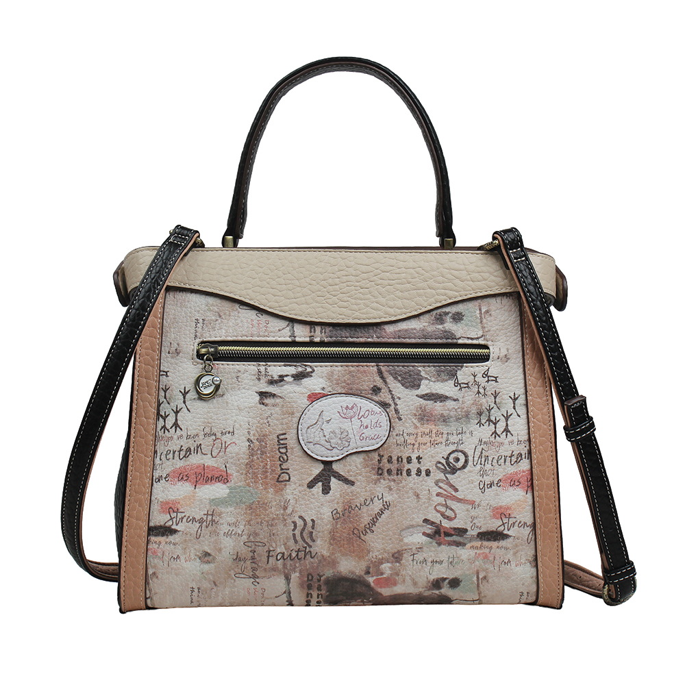 248354-EC Torba fashion Janet SS26 Lotus Lover 30X11X20.5cm J-208