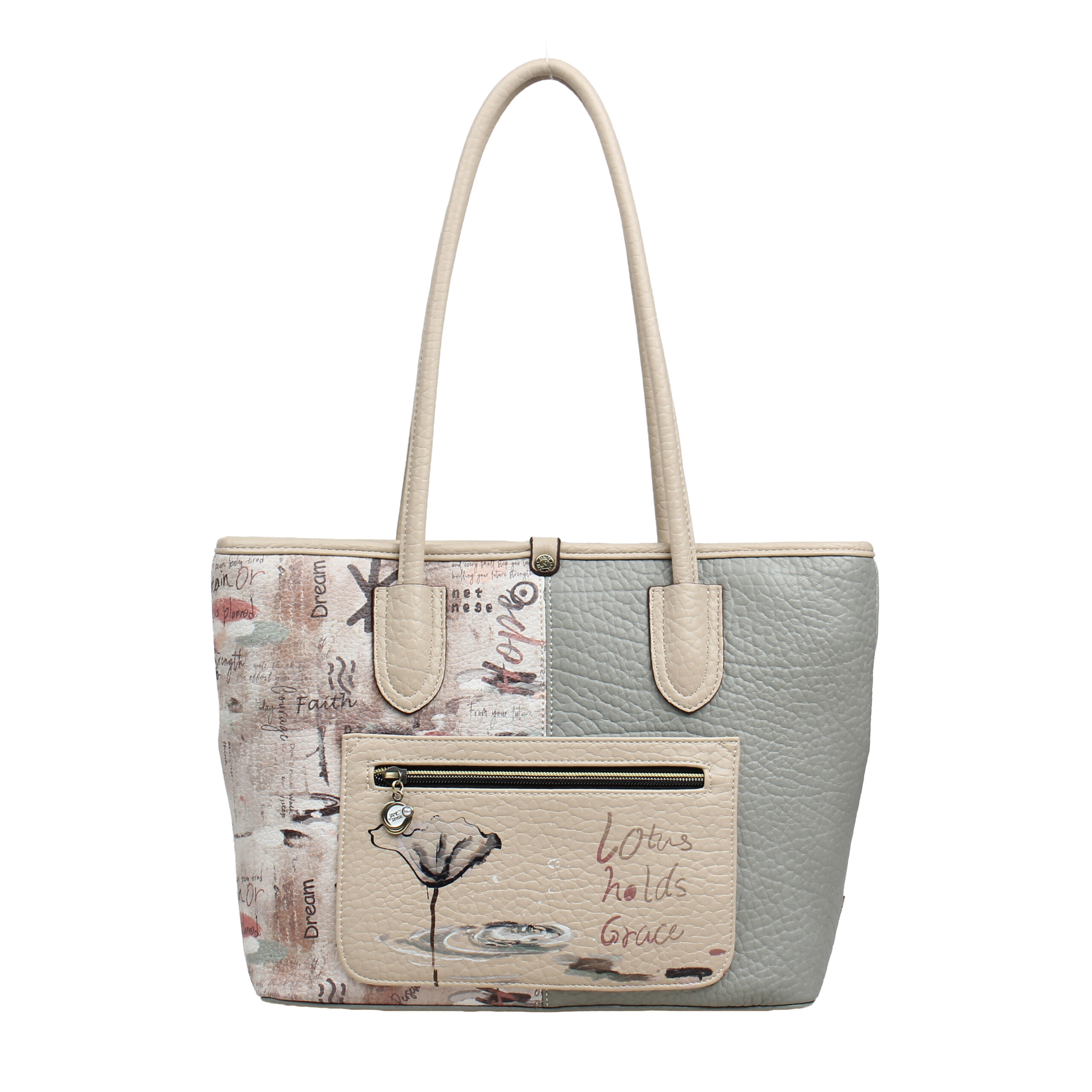 248356-EC Torba fashion Janet SS26 Lotus Lover 39X14X28cm J-199