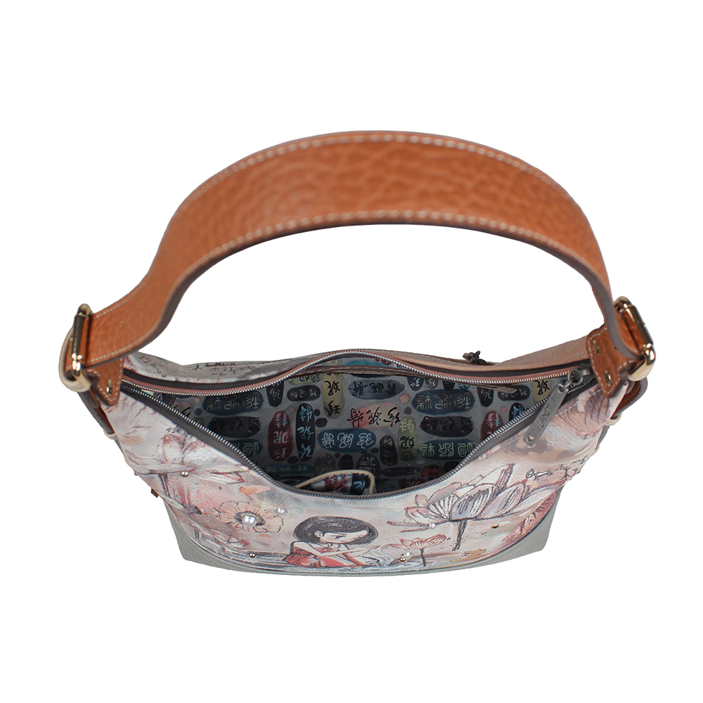 248358-EC Torba fashion Janet SS26 Lotus Lover 31X12X30cm J-191