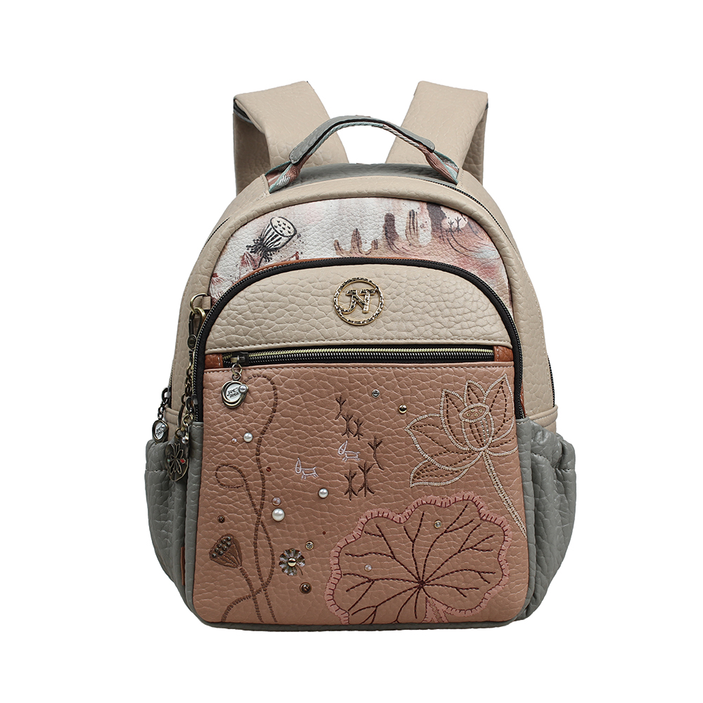 248362-EC Ruksak fashion Janet SS26 Lotus Lover 29X17X44cm J-192