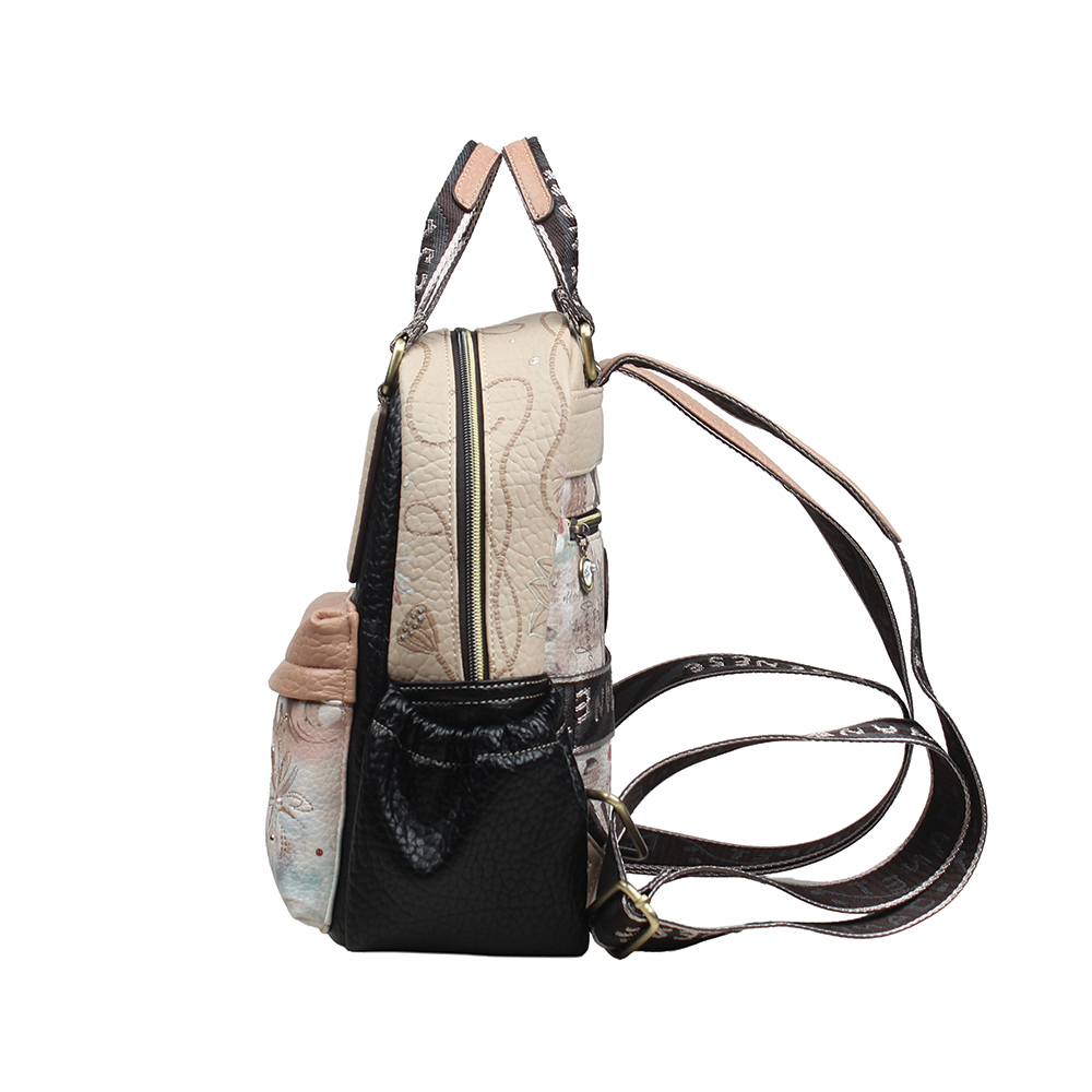 248364-EC Ruksak fashion Janet SS26 Lotus Lover 26X10.5X34cm J-211