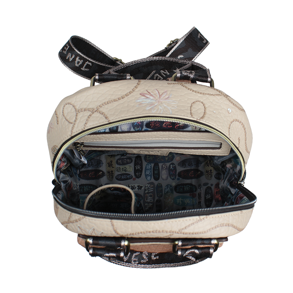 248364-EC Ruksak fashion Janet SS26 Lotus Lover 26X10.5X34cm J-211
