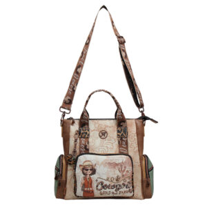 Torba/ruksak fashion Janet SS26 Western Odyssey 35x14x29cm J-126B