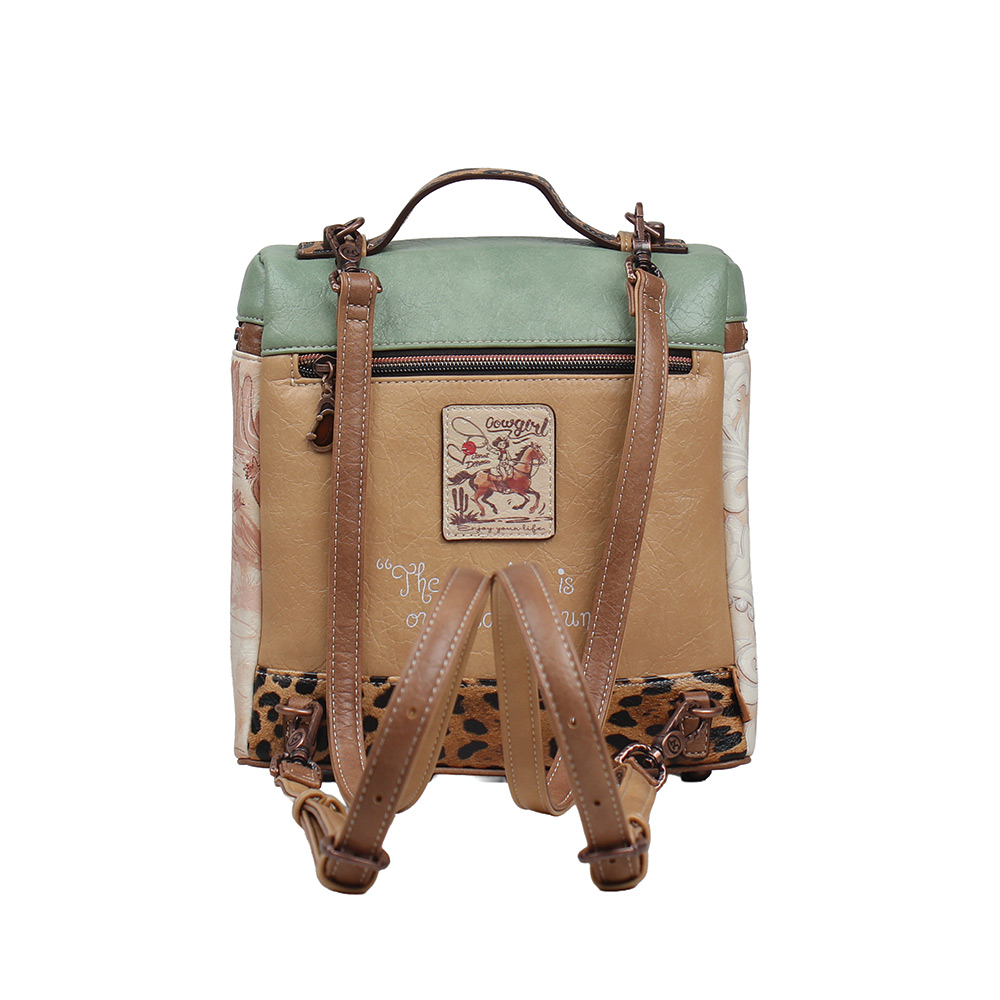 248369-EC Ruksak fashion Janet SS26 Western Odyssey 24x10x24cm J-164