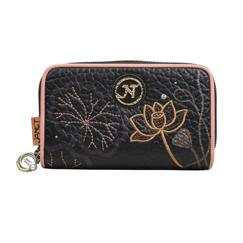 248373-EC Novčanik fashion Janet SS26 Lotus Lover 20x3x10.5cm JW-003H