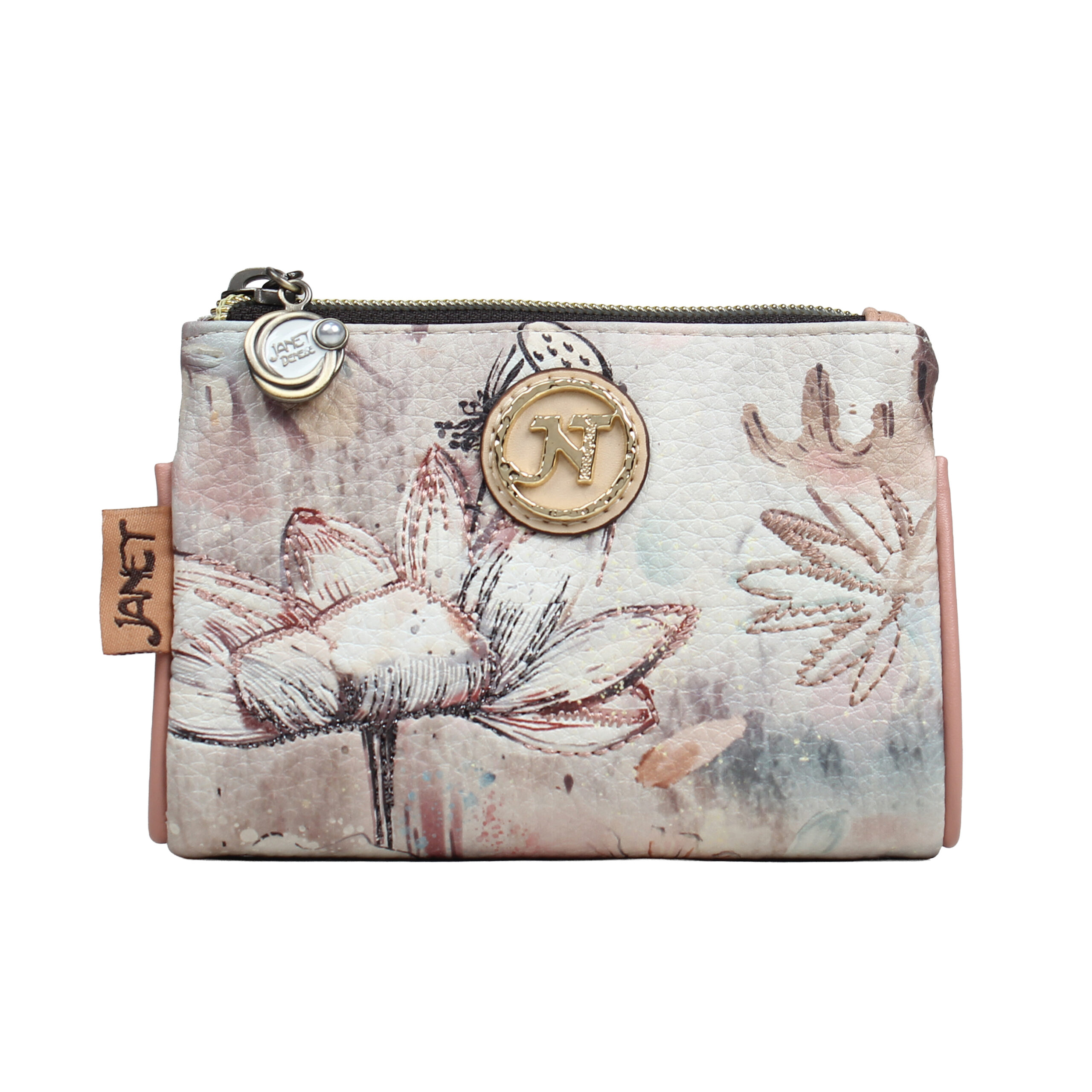 248375-EC Novčanik fashion Janet SS26 Lotus Lover 14x4x10cm JW-005F