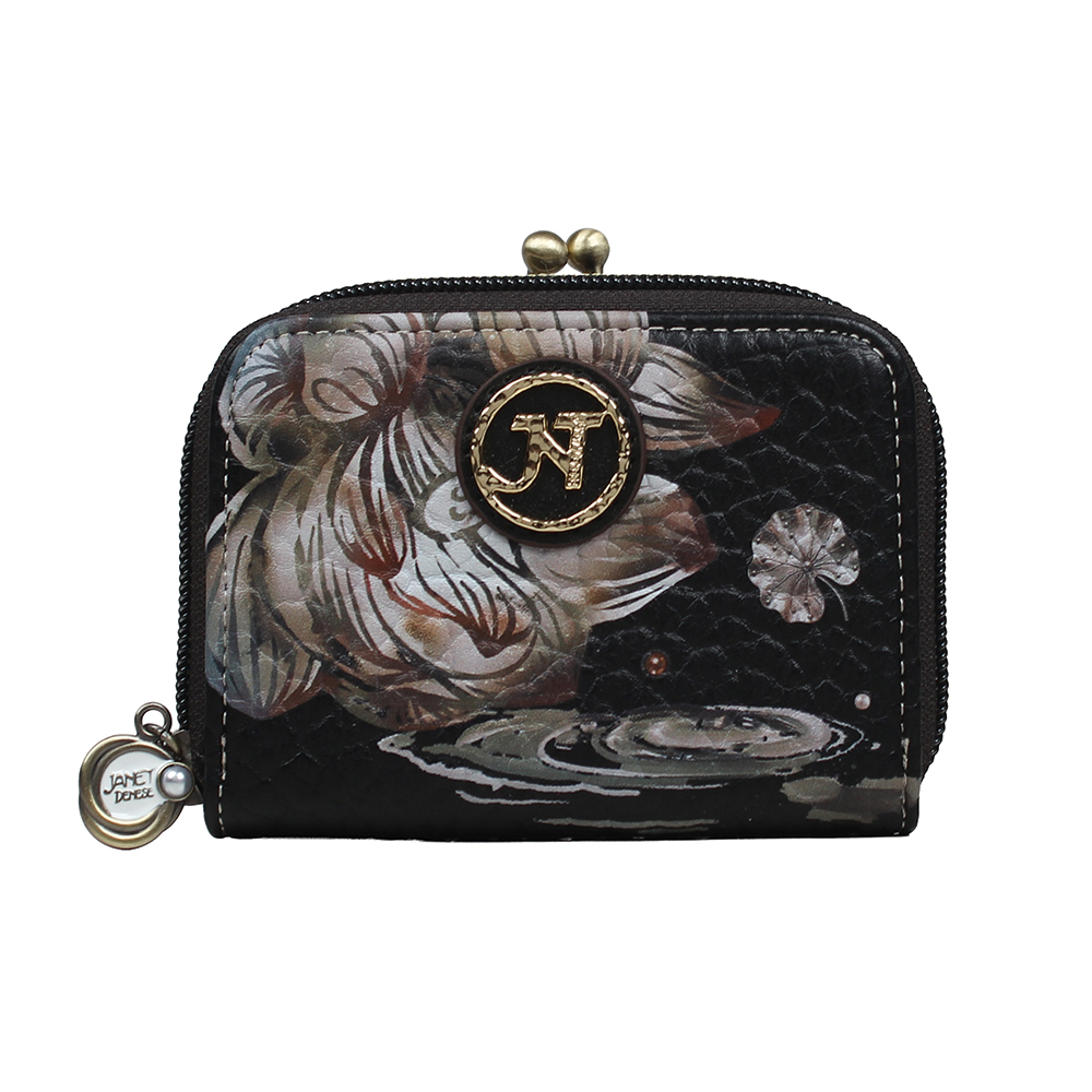 248377-EC Novčanik fashion Janet SS26 Lotus Lover 11x4.5x8cm JW-022D