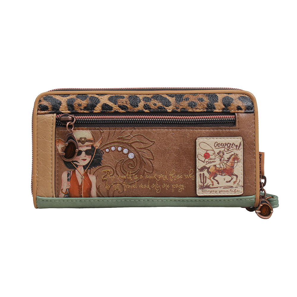 248392-EC Novčanik fashion Janet SS26 Western Odyssey 20x3x10.5cm JW-003G