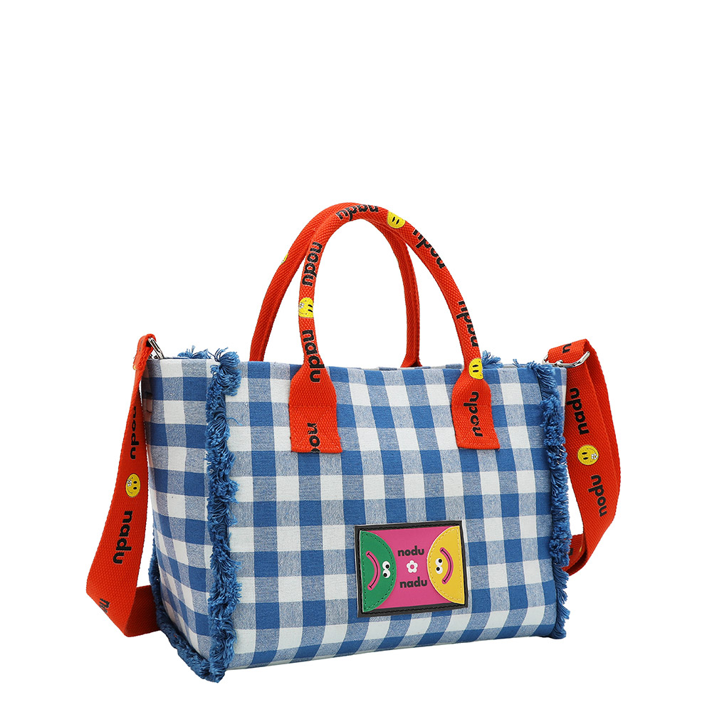 248412-EC Torba fashion NODUNADU Blue SS26 28x22x15 NN1178 P24