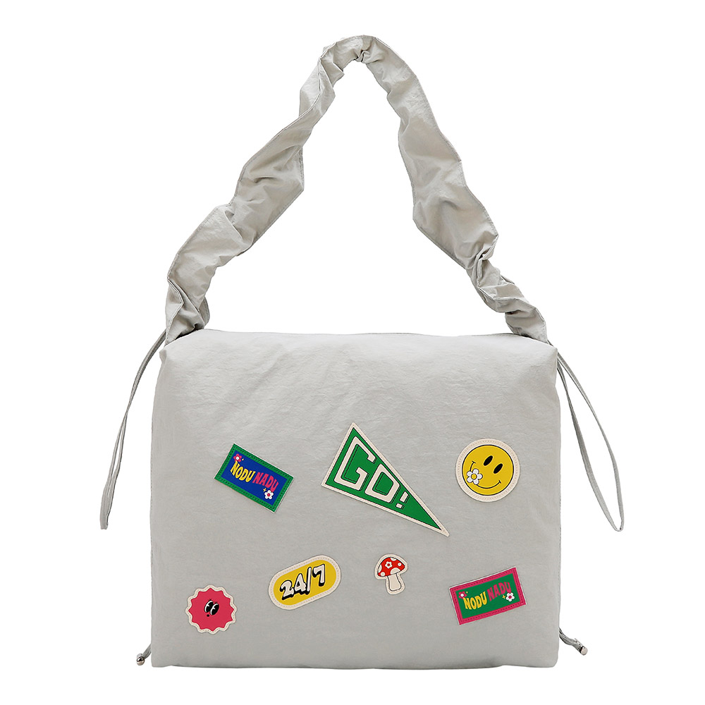 248414-EC Torba fashion NODUNADU Gray SS26 42x32x11 NN1180 P24