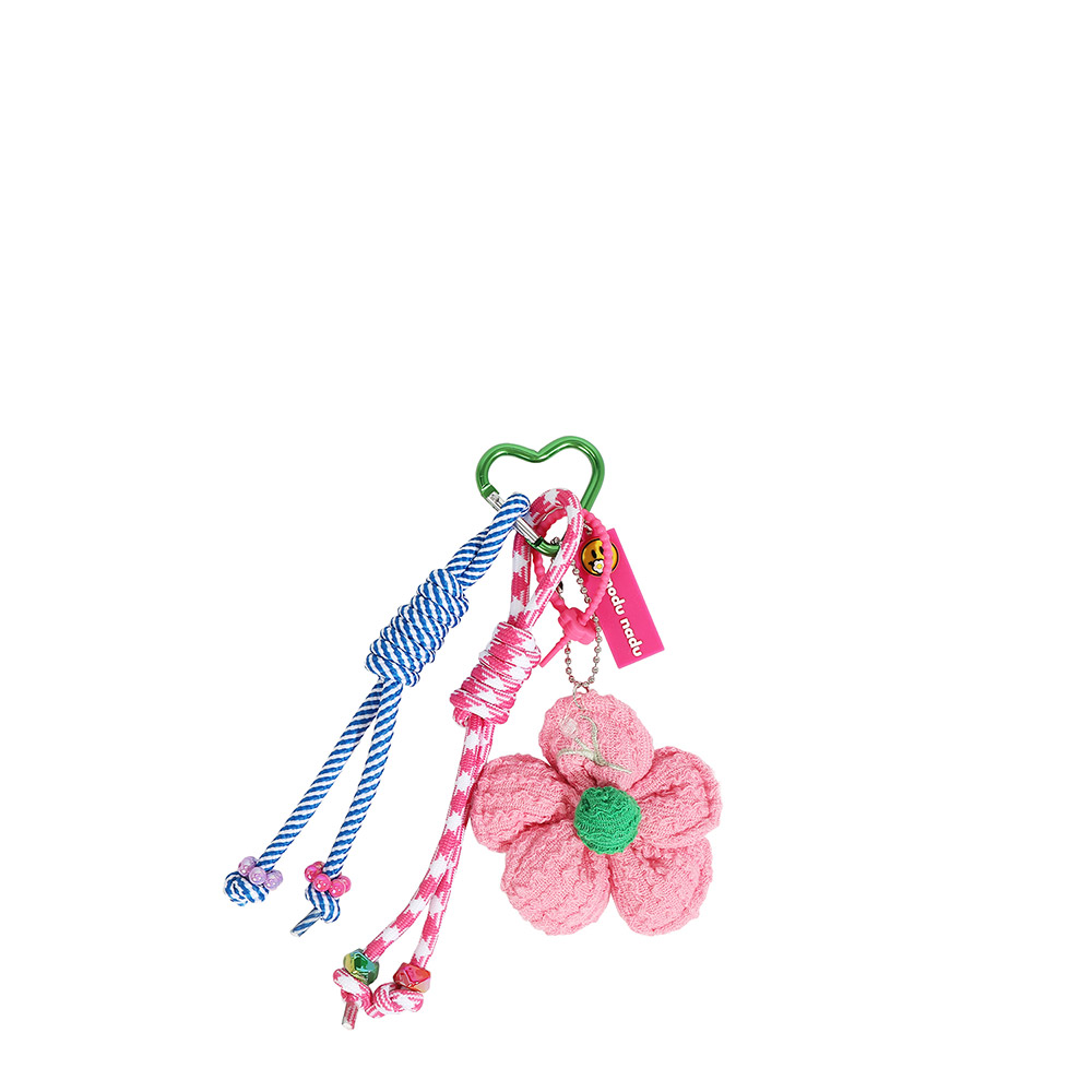 248429-EC Privjesak fashion NODUNADU Pink Flower 22x8,5cm NN2509 P10