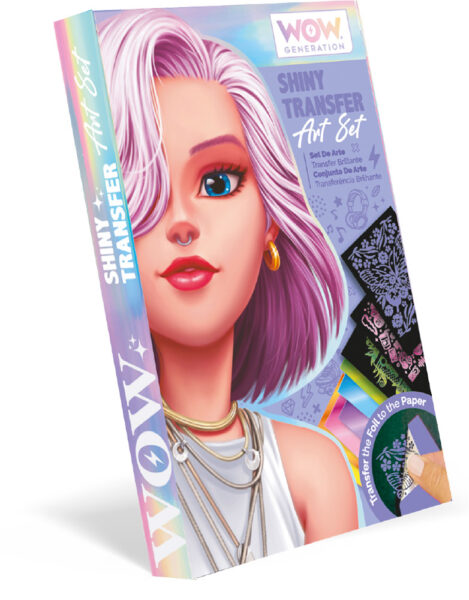 Kreativni set folija art WOW Generation Shiny Transfer P6/12