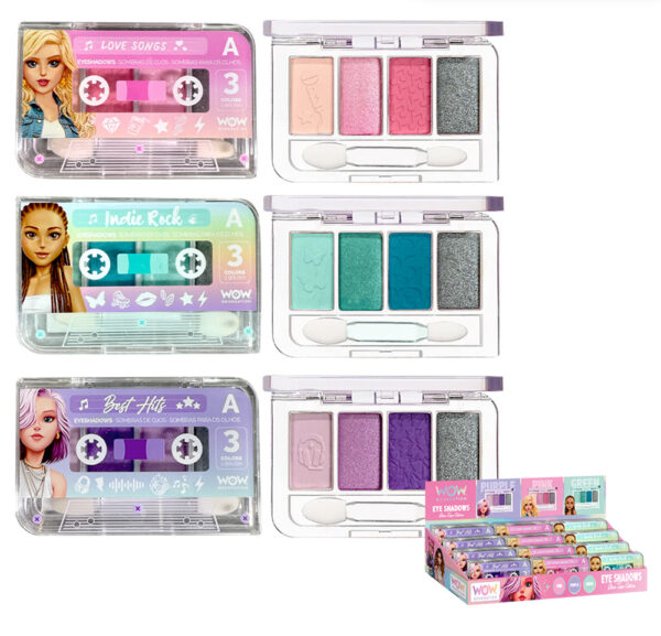 Paleta sjenila za oči WOW Generation Mini Casette, sort P12