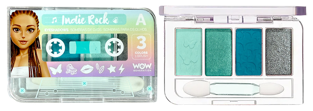 248641-EC Paleta sjenila za oči WOW Generation Mini Casette, sort P12