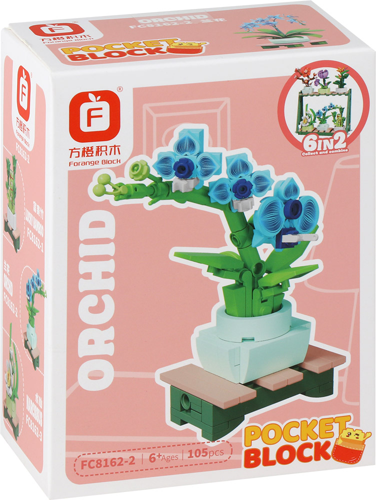 248961-EC Igra mini kockice ukrasno cvijeće P6/96