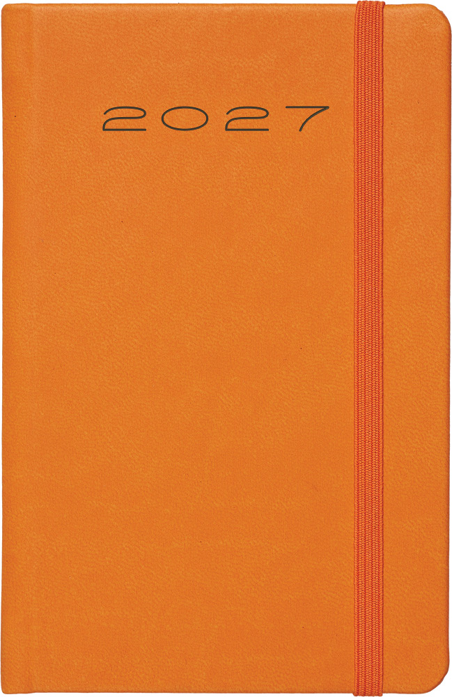 245380-EC Dnevnik MEDINA II planer A6 9x14cm narančasti 994.356.60 P20 2025