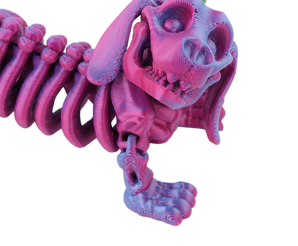 249035-EC Privjesak 3D printani Pas, sort 2 boje P500