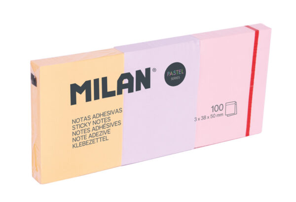 248510-EC Blok samolj. 38X50 pastel 3 boje 300L MILAN P10/120