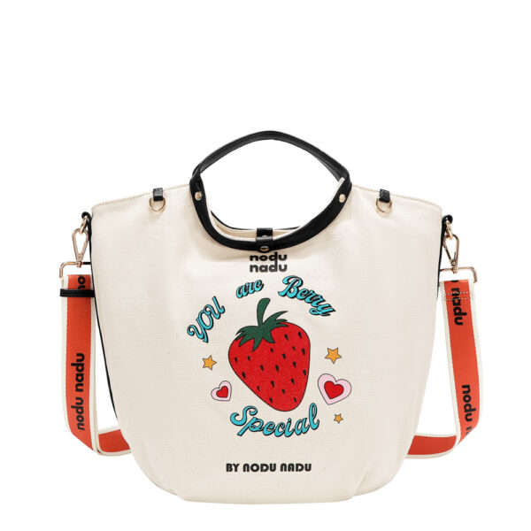 Torba fashion NODUNADU Black FW26 40x30x13,5 cm NN1201-BK P24