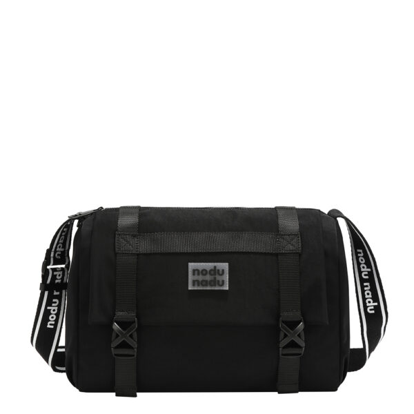 Torba fashion NODUNADU Black FW26 34x23x17 cm NN1206-BK P24