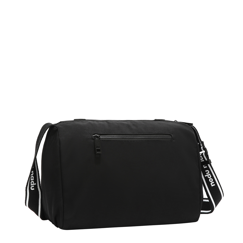 249057-EC Torba fashion NODUNADU Black FW26 34x23x17 cm NN1206-BK P24