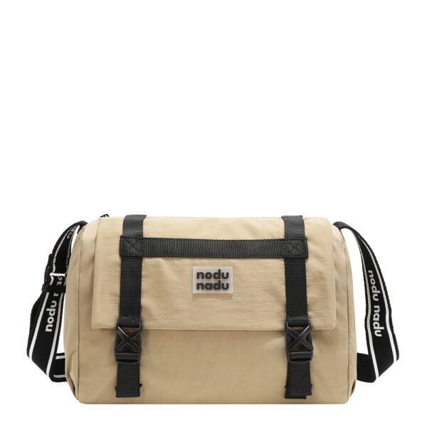 Torba fashion NODUNADU Taupe FW26 34x23x17 cm NN1206-TP P24