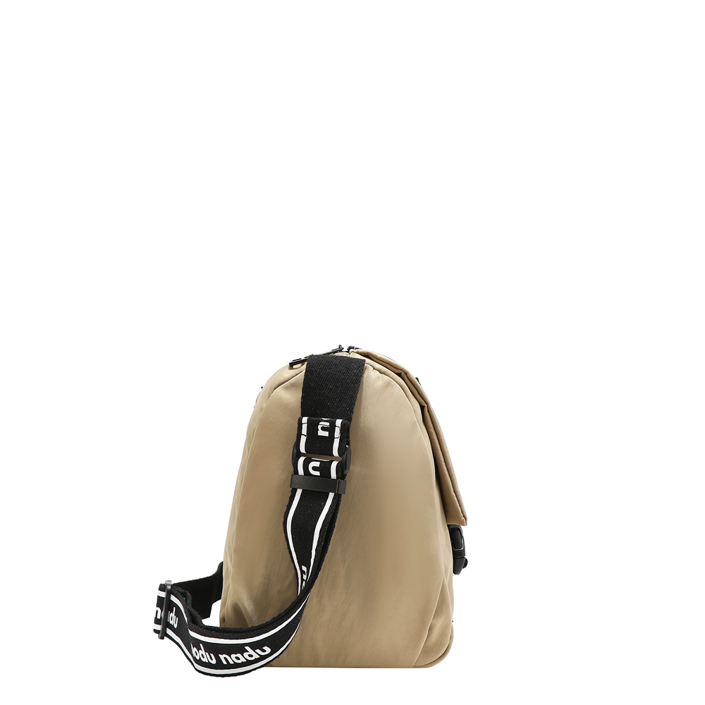 249058-EC Torba fashion NODUNADU Taupe FW26 34x23x17 cm NN1206-TP P24