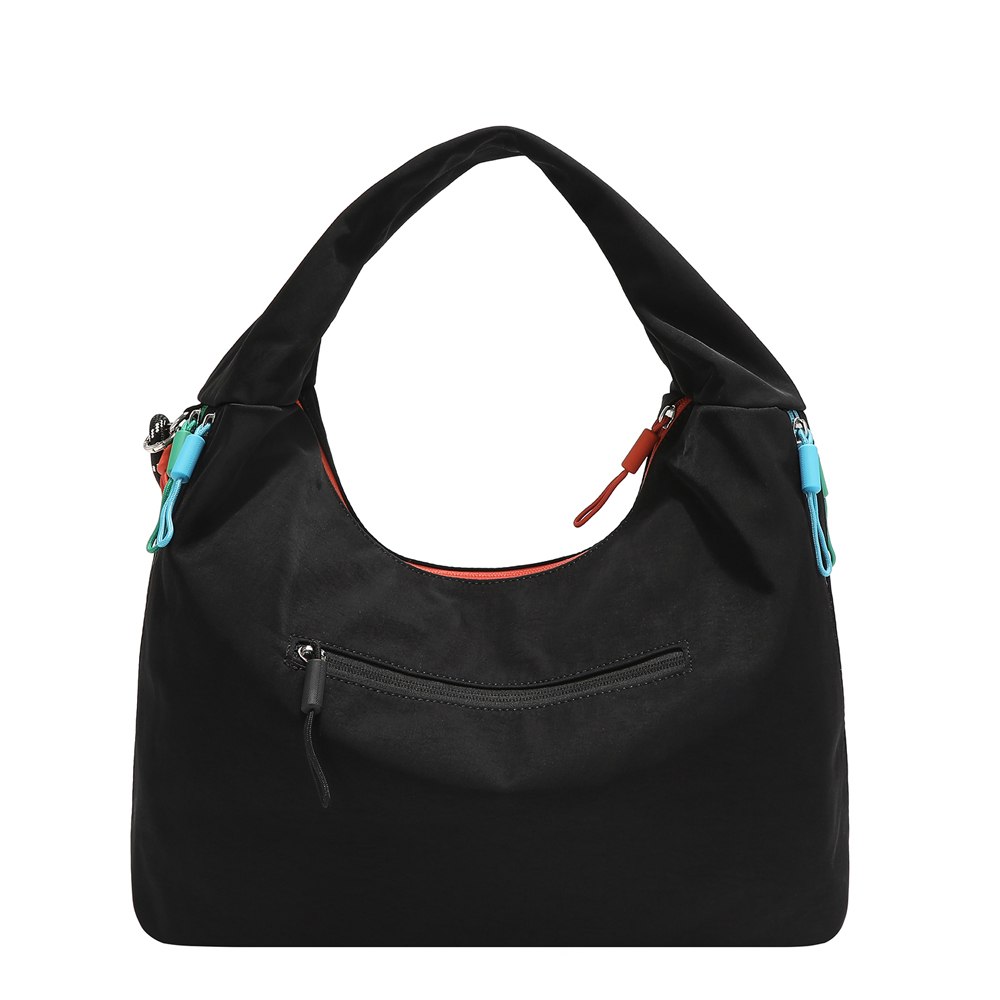 249082-EC Torba fashion NODUNADU Black FW26 32x26x15 cm NN1210-BK P24