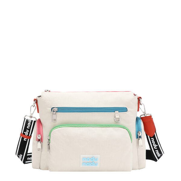 Torba fashion NODUNADU Light Grey FW26 29x21x11 cm NN1211-LGY P24