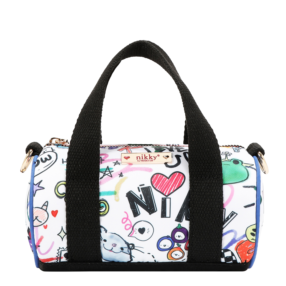 249133-EC Ruksak,torba,privjesak fashion set NIKKY JustForFunWhite FW26 NK13170-JFF-WH P12