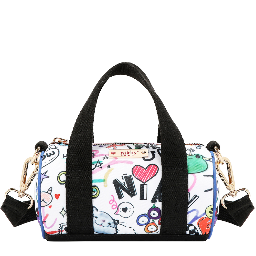 249133-EC Ruksak,torba,privjesak fashion set NIKKY JustForFunWhite FW26 NK13170-JFF-WH P12