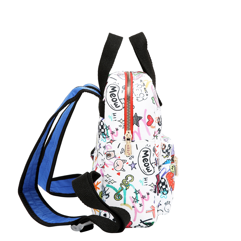 249133-EC Ruksak,torba,privjesak fashion set NIKKY JustForFunWhite FW26 NK13170-JFF-WH P12