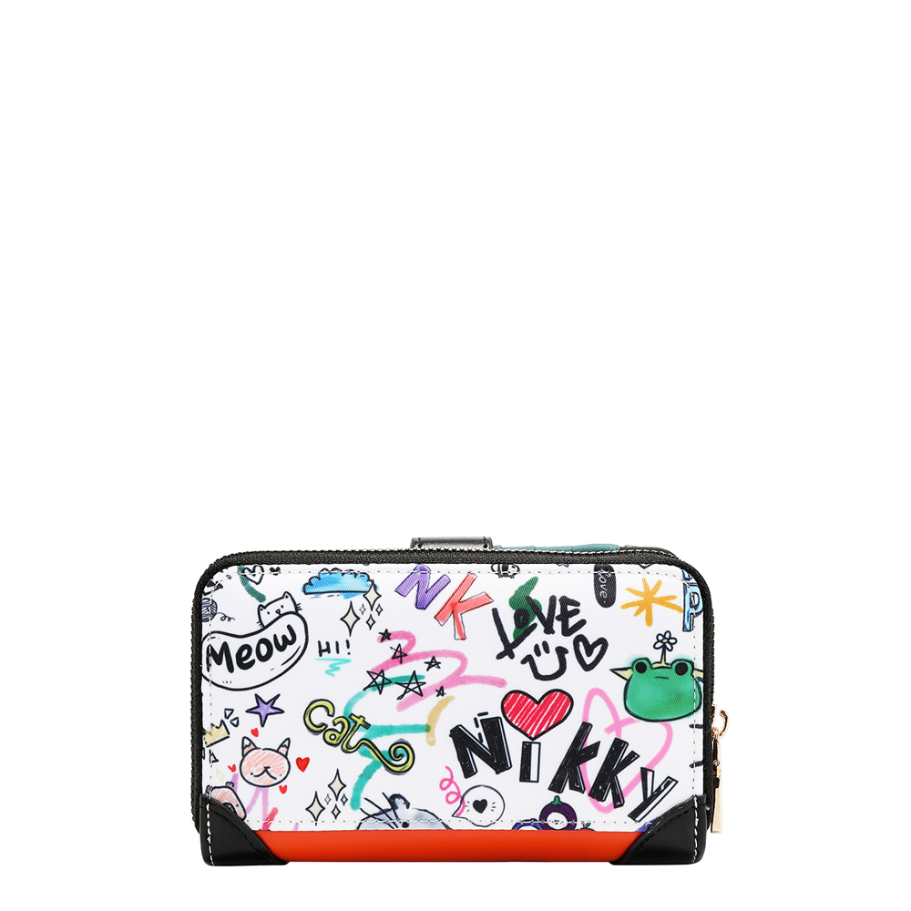 249135-EC Novčanik fashion NIKKY Just for fun White FW26 15x9x3 cm NK22522-JFF-WH P48