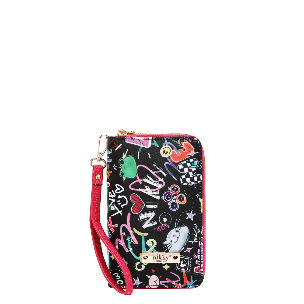 249136-EC Novčanik fashion NIKKY Just for fun Black FW26 10x16x4,5cm NK24003-JFF-BK P48