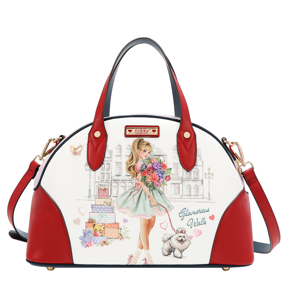 249154-EC Ruksak,torba,novčanik set NIKKY GlamorousWalkWhite FW26 NK13247-GWK-WH P12