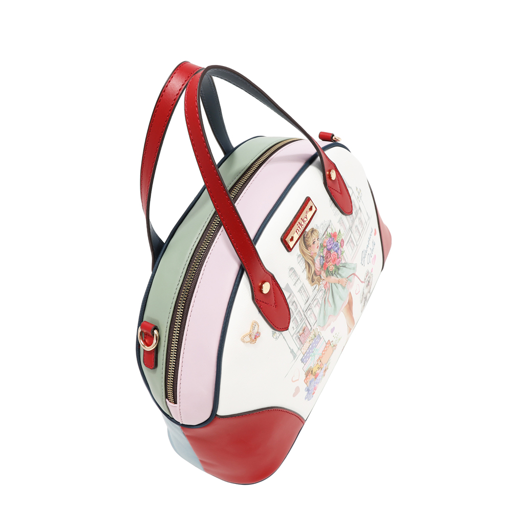 249154-EC Ruksak,torba,novčanik set NIKKY GlamorousWalkWhite FW26 NK13247-GWK-WH P12